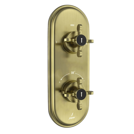 Jaquar Queens Prime Aquamax Thermostatic Shower Mixer - Antique Bronze