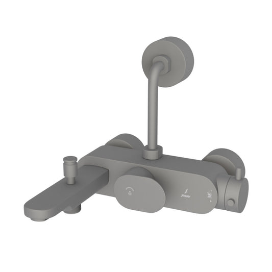 Jaquar Opal Prime Exposed Thermostatic Bath & Shower Mixer 3-in-1 System - Graphite (OPP-GRF-15663PMWBP)