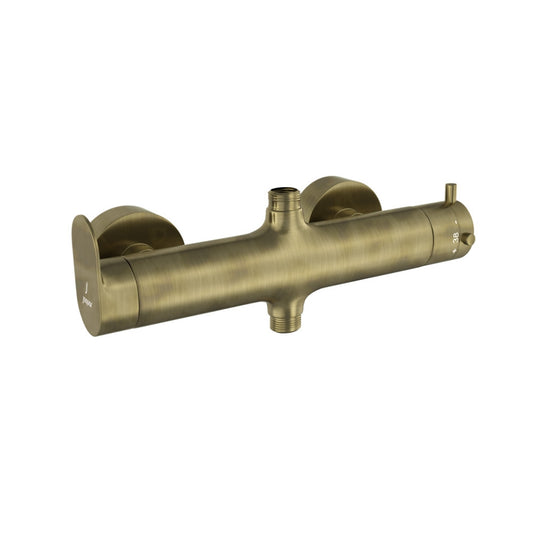 Jaquar Opal Prime Multifunction Thermostatic Shower Mixer - Antique Bronze (OPP-ABR-15653PM)
