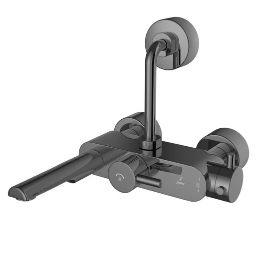 Jaquar Florentine Prime Exposed Thermostatic Bath & Shower Mixer - Black Chrome (FLP-BCH-5615PMWBP)