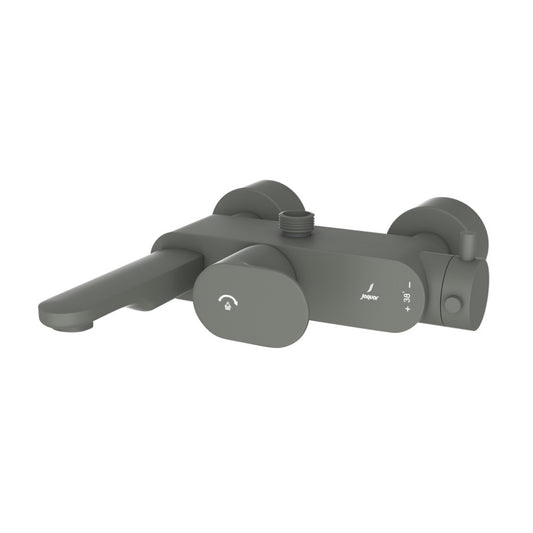 Jaquar Opal Prime Exposed Thermostatic Bath & Shower Mixer - Graphite (OPP-GRF-15615PM)