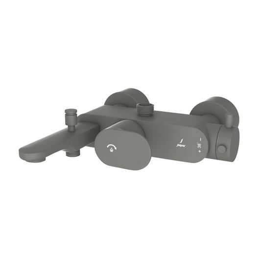 Jaquar Opal Prime Exposed Thermostatic Bath & Shower Mixer 3-in-1 System - Graphite (OPP-GRF-15663PM)