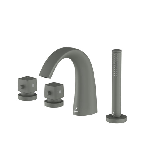 Jaquar Thermostatic Bath and Shower Mixer - Graphite (ARC-GRF-87677)