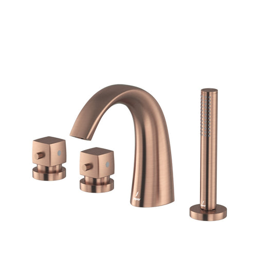 Jaquar Thermostatic Bath and Shower Mixer - Antique Copper (ARC-ACR-87677)