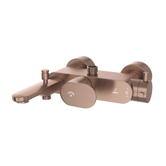 Jaquar Opal Prime Exposed Thermostatic Bath & Shower Mixer 3-in-1 System - Antique Copper (OPP-ACR-15663PM)