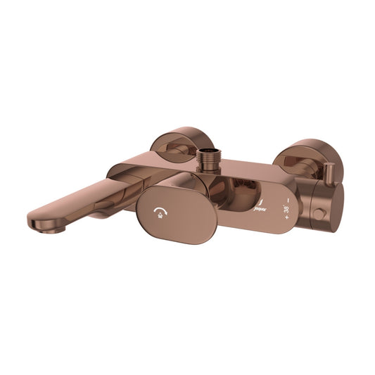 Jaquar Opal Prime Exposed Thermostatic Bath & Shower Mixer - Blush Gold Bright PVD (OPP-BGP-15615PM)