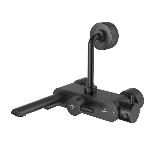 Jaquar Florentine Prime Exposed Thermostatic Bath & Shower Mixer - Black Matt (FLP-BLM-5615PMWBP)
