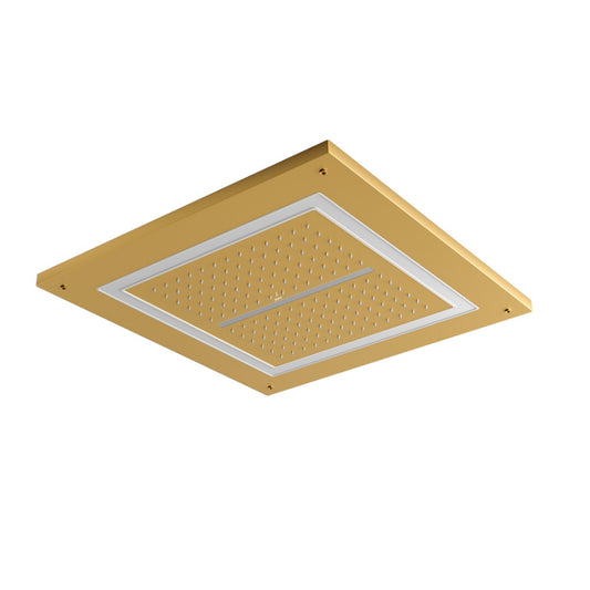 Jaquar Duoflo Shower Square Shape - Gold Matt PVD (OHS-GMP-1687)