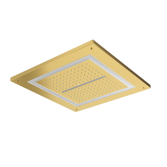 Jaquar Duoflo Shower Square Shape - Gold Bright PVD (OHS-GBP-1687)