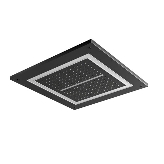 Jaquar Duoflo Shower Square Shape - Black Matt (OHS-BLM-1687)