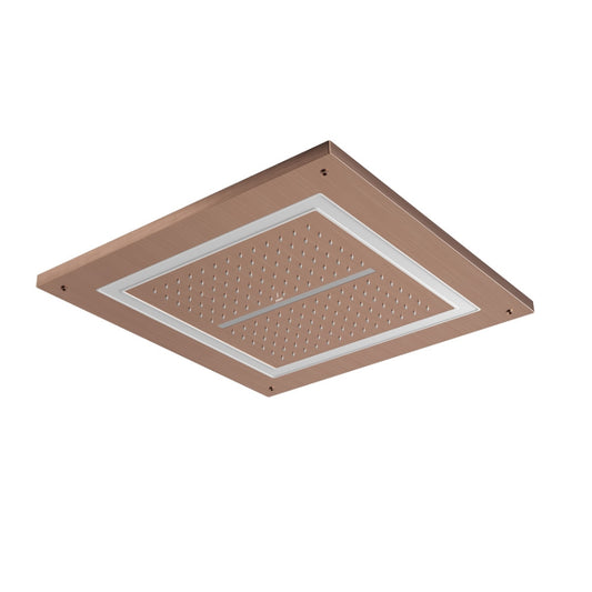 Jaquar Duoflo Shower Square Shape - Antique Copper (OHS-ACR-1687)
