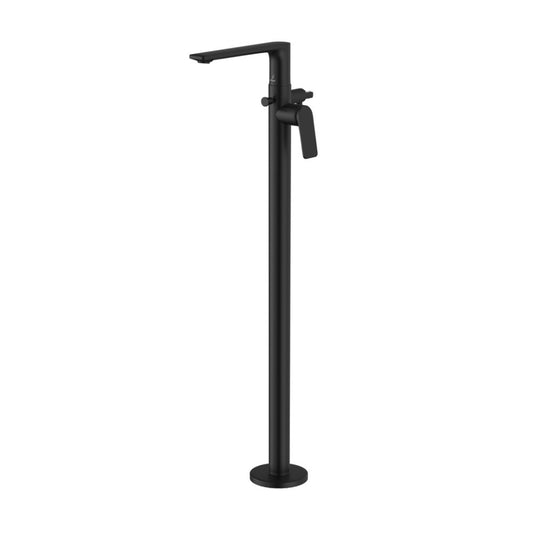 Jaquar Laguna Exposed Parts of Floor Mounted Single Lever Bath Mixer - Black Matt (LAG-BLM-91121K)