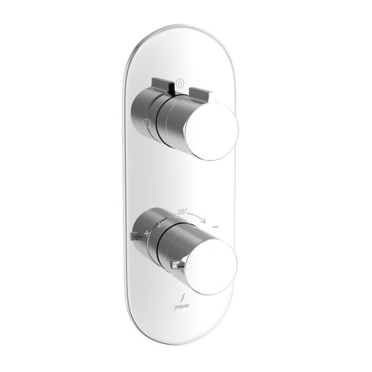 Jaquar Laguna Aquamax Exposed Part Kit of Thermostatic Shower Mixer with 2-way diverter - Chrome (LAG-CHR-91681NK)