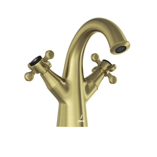 Jaquar Queens Prime Central Hole Basin Mixer - Antique Bronze (QQP-ABR-7167BPM)