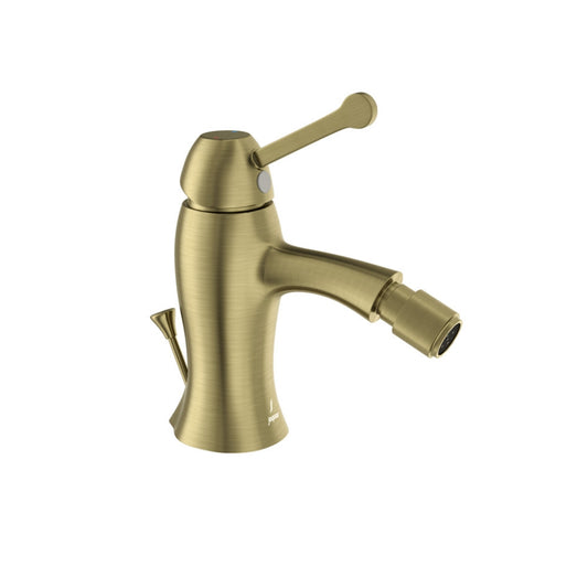Jaquar Queens Prime Single Lever 1-Hole Bidet Mixer with Popup Waste System - Antique Bronze (QQP-ABR-7213BPM)