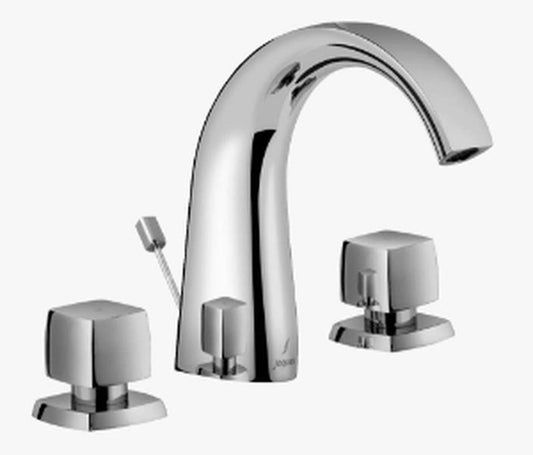 Jaquar ARC 3-Hole Basin Mixer - Chrome (ARC-CHR-87191)
