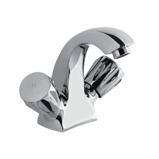 Jaquar Continental Central Hole Basin Mixer (CON-CHR-167KNB)