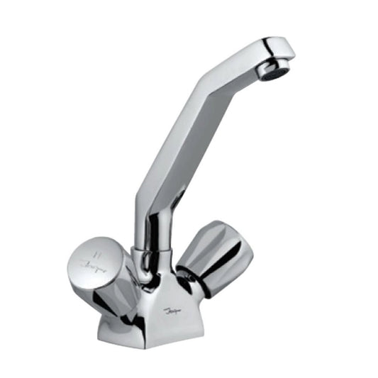 Jaquar Continental Table Mounted  ‘J’ Shaped Sink Mixer (CON-CHR-319KNB)