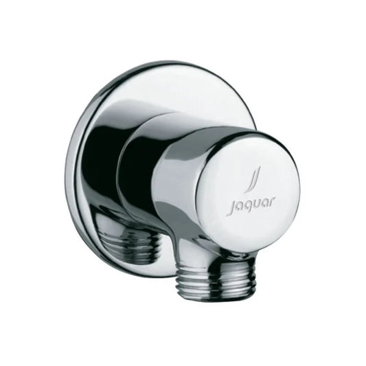 Jaquar Wall Outlet (SHA-BMP-1195R) - shown in Chrome finish; supplied in Blush Gold Matt PVD